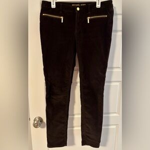 Michael Kors Rich Brown Corduroy Pants